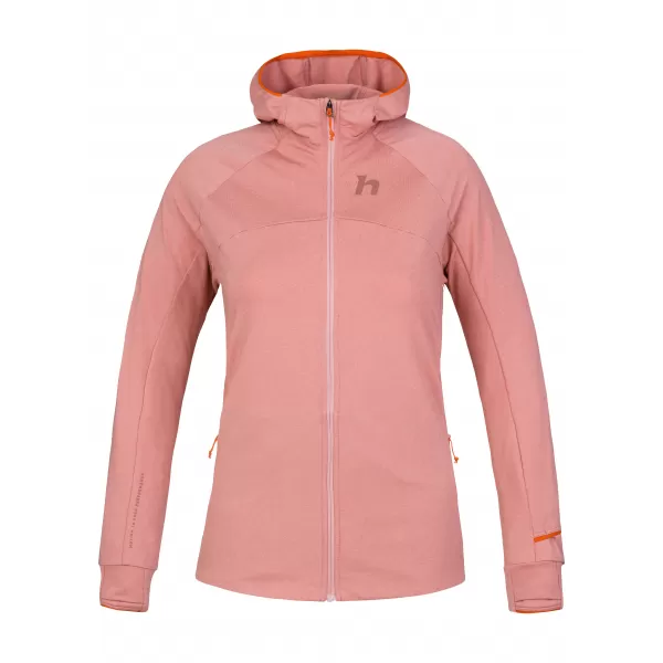  Dámska mikina HANNAH ELI HOODY ROSETTE MEL 