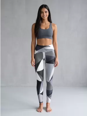Dámske dlhé legíny premium ALTISPORT VOJ/ALW007LEG01 sivá