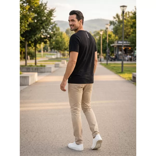  Pánske tričko SAM 73 FIDEL MT 844 čierna 
