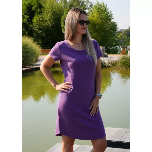  Dámske šaty KIXMI SINTIA fialová 