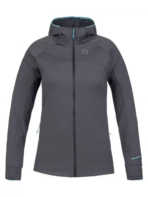 Dámska mikina HANNAH ELI HOODY ANTHRACITE MEL