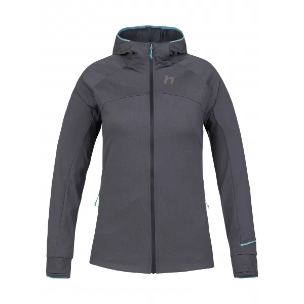  Dámska mikina HANNAH ELI HOODY ANTHRACITE MEL 
