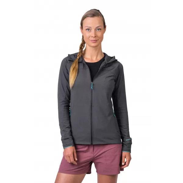  Dámska mikina HANNAH ELI HOODY ANTHRACITE MEL 
