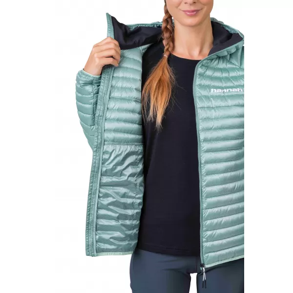  Dámska bunda HANNAH MANTIS HOODY WASABI/ASPHALT 