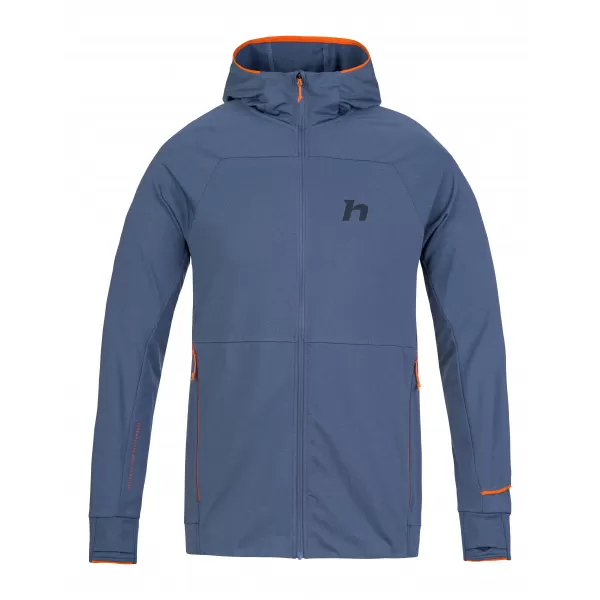  Pánska mikina HANNAH ETHAN HOODY BERING SEA MEL 