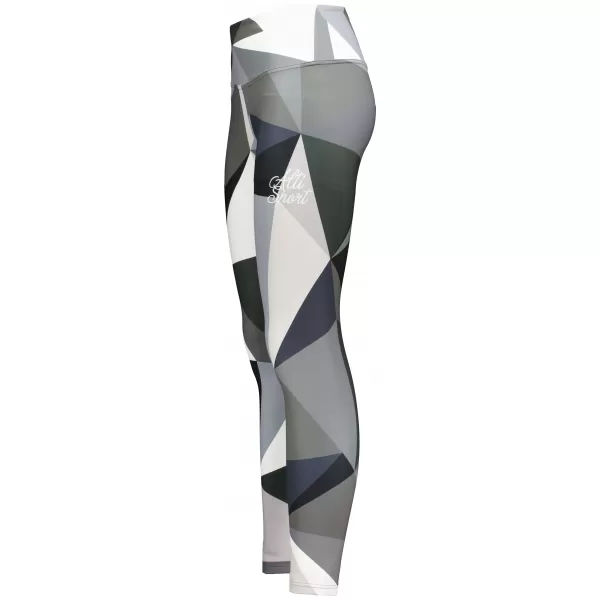  Dámske dlhé legíny premium ALTISPORT VOJ/ALW007LEG01 sivá 