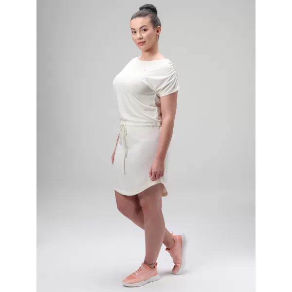  Dámske šaty LOAP BUGATELA CLW2477 BIELA 
