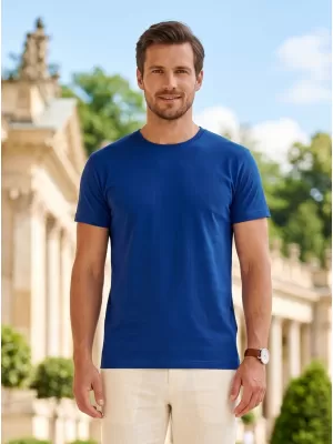 Pánske tričko ALTISPORT NoPrint NP/ALM921 KRÁĽOVSKÁ MODRÁ