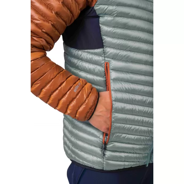  Pánska bunda HANNAH MIO HOODY RUST/LILY PAD 