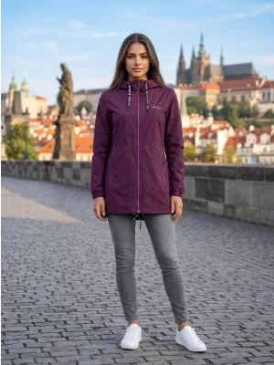 Dámska bunda ALTISPORT CHELSIE fialová