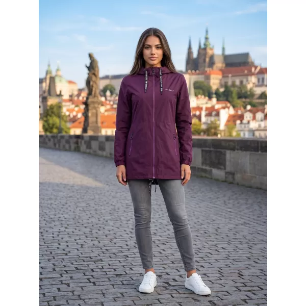  Dámska bunda ALTISPORT CHELSIE fialová 
