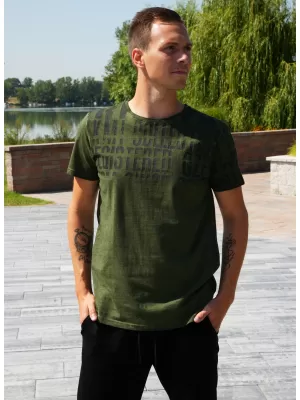 Pánske tričko KIXMI SENON MILITARY