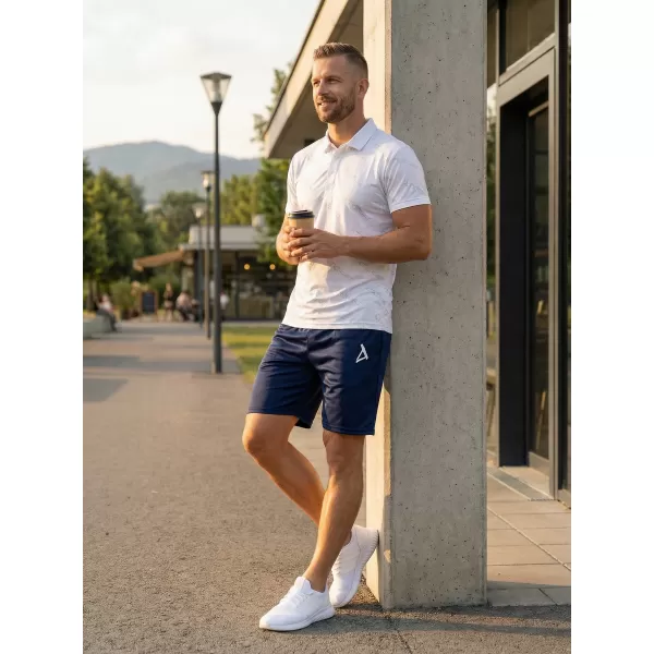  Pánske funkčné kraťasy premium ALTISPORT VOJ/ALM013KRA01 NAVY 
