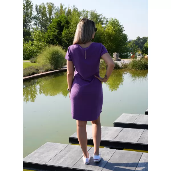  Dámske šaty KIXMI SINTIA fialová 
