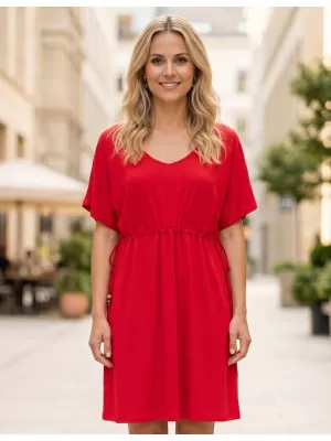 Dámske šaty SAM 73 LEANDRA WZ 856 červená