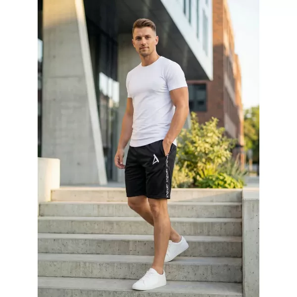  Pánske funkčné kraťasy premium ALTISPORT VOJ/ALM021KRA01 čierna 