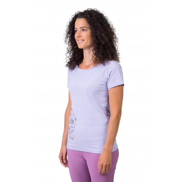  Dámske tričko HANNAH ZOEY II PURPLE HEATHER 