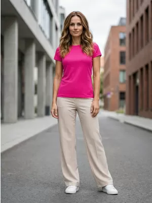 Dámske funkčné tričko ALTISPORT NoPrint NP/ALW041 NEON PINK