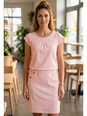 Dámske šaty SAM 73 PERLA WZ 861 SVETLO ružová