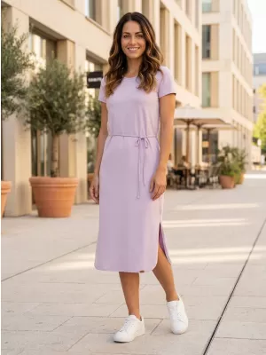 Dámske šaty SAM 73 ESTELA WZ 866 LEVANDULOVÁ