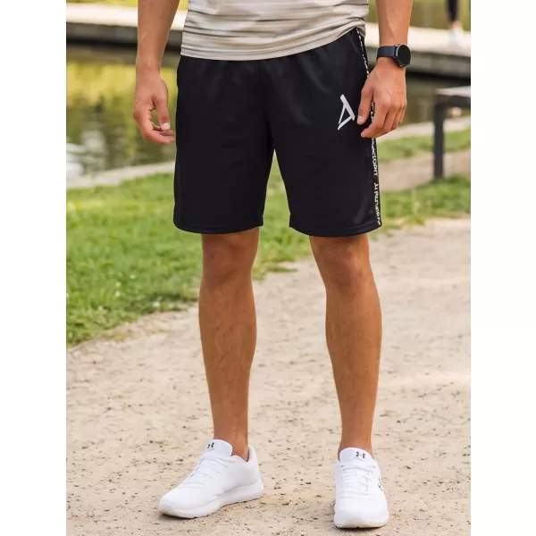  Pánske funkčné kraťasy premium ALTISPORT VOJ/ALM021KRA01 čierna 
