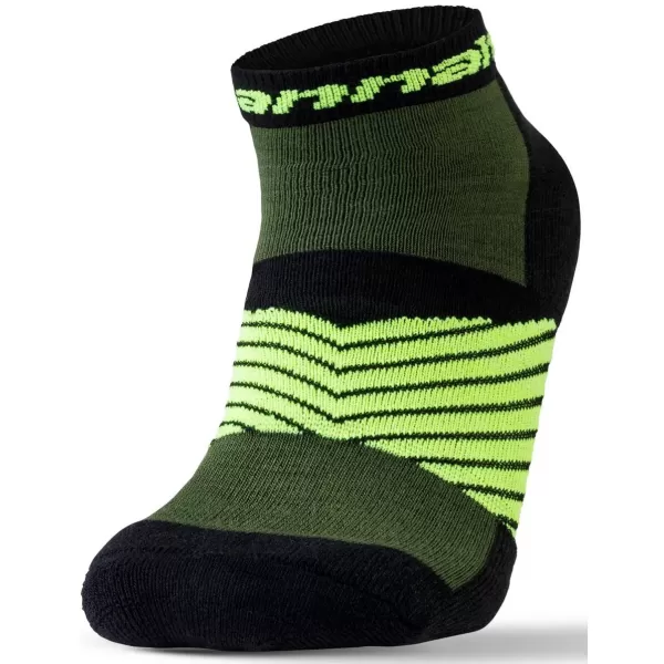  Pánske ponožky HANNAH CARAL II MILITARY/GREEN 
