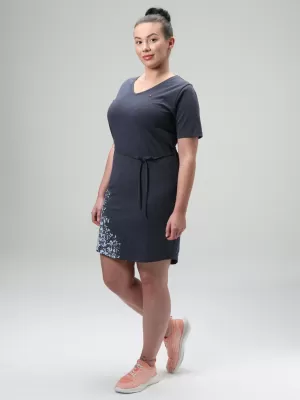 Dámske šaty LOAP AURORA CLW2437 TMAVO modrá