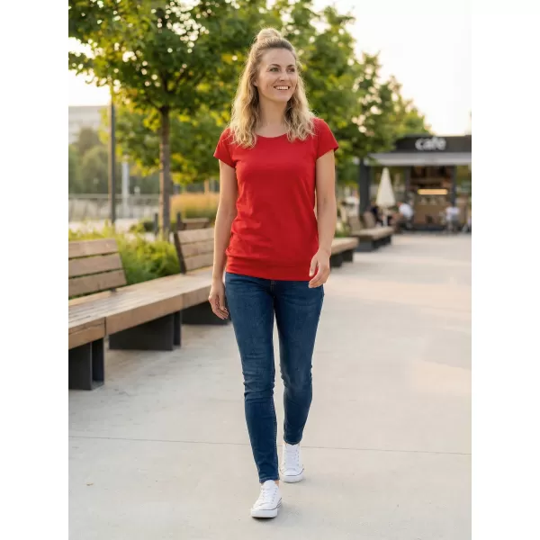  Dámske tričko ALTISPORT NoPrint NP/ALW021 červená 
