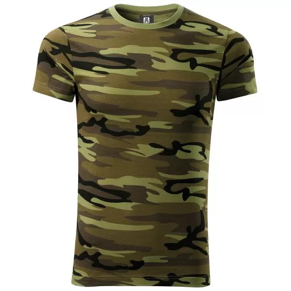  Pánske tričko ALTISPORT NoPrint NP/ALM441 CAMOUFLAGE GREEN 