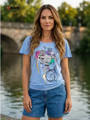 Dámske tričko KIXMI SINDY čierna