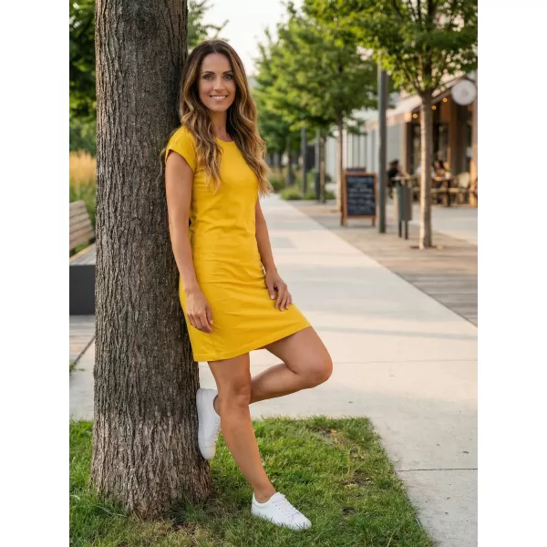  Dámske šaty ALTISPORT NP/ALW871 žltá 