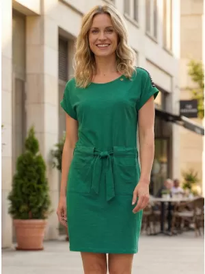 Dámske šaty ALTISPORT CETTA zelená