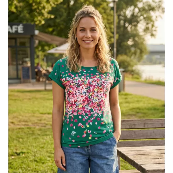  Dámske tričko KIXMI SAMANTHA ZELENÁ 