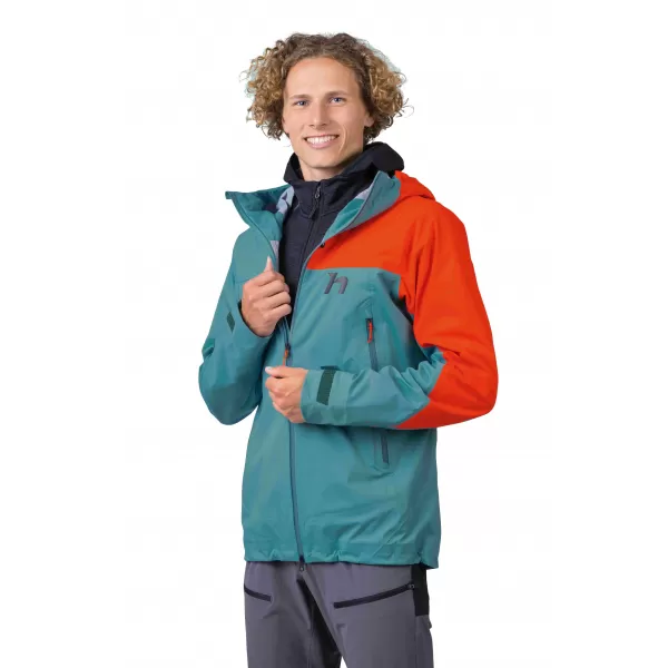  Pánska bunda HANNAH NEXUS BRITTANY BLUE/SPICY ORANGE 
