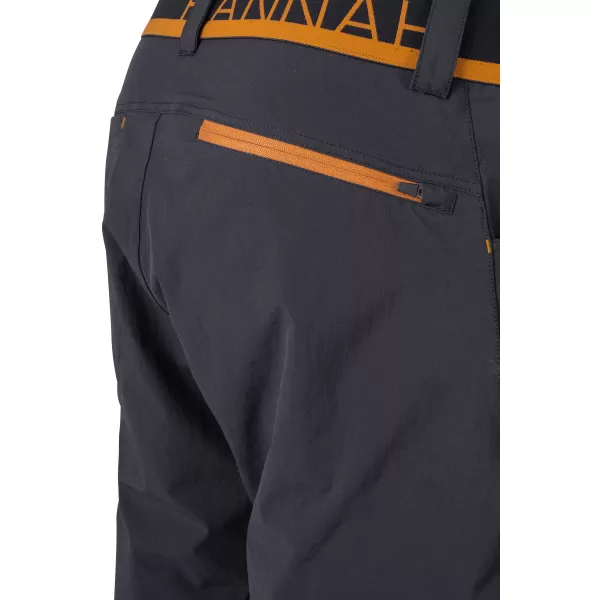  Pánske kraťasy HANNAH NAIRI II ANTHRACITE/ORANGE 