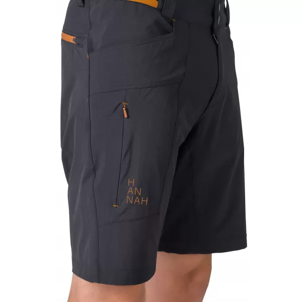  Pánske kraťasy HANNAH NAIRI II ANTHRACITE/ORANGE 