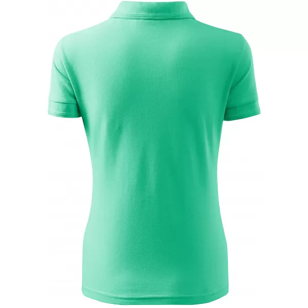  Dámske tričko s golierom ALTISPORT NoPrint NP/ALW012 MÁTOVÁ 