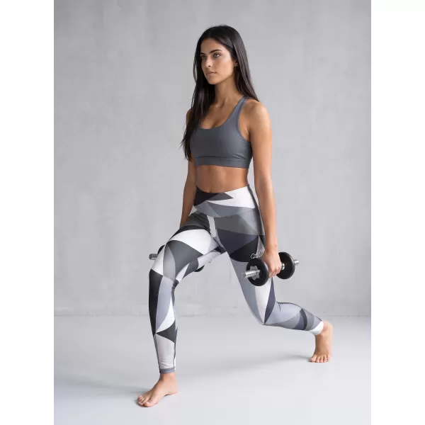  Dámske dlhé legíny premium ALTISPORT VOJ/ALW007LEG01 sivá 