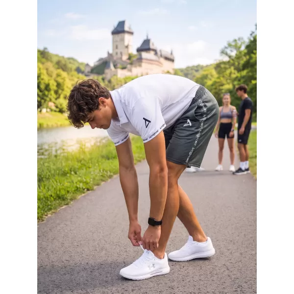  Pánske funkčné kraťasy premium ALTISPORT VOJ/ALM021KRA01 sivá 