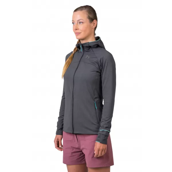  Dámska mikina HANNAH ELI HOODY ANTHRACITE MEL 