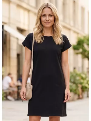 Dámske šaty SAM 73 REBECA WZ 863 čierna