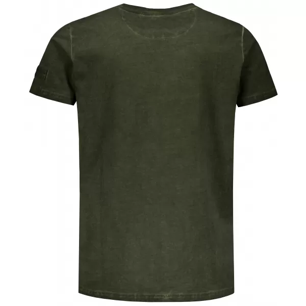  Pánske tričko KIXMI SANDER KHAKI 