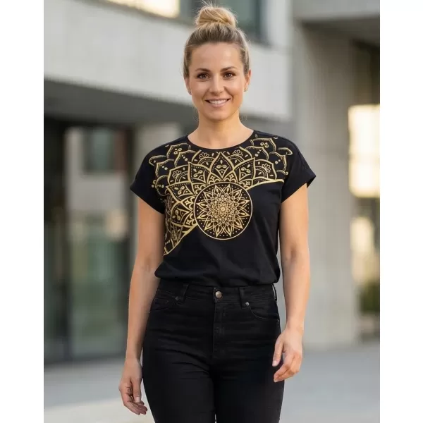  Dámske tričko SAM 73 MILAGROS WT 911 čierna 