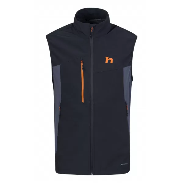  Pánska vesta HANNAH CARSTEN VEST ANTHRACITE/INDIA INK 