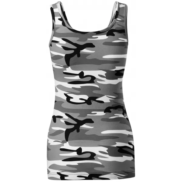 Dámske tielko ALTISPORT NoPrint NP/ALW63C CAMOUFLAGE GRAY 