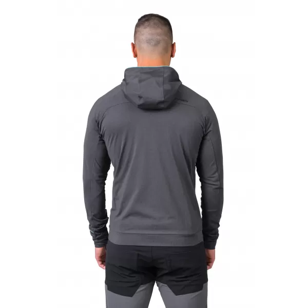  Pánska mikina HANNAH ETHAN HOODY ANTHRACITE MEL 