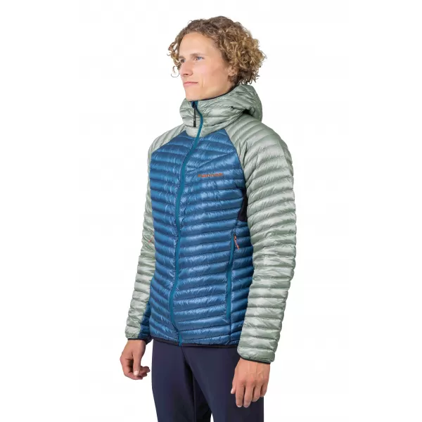  Pánska bunda HANNAH MIO HOODY LILY PAD/SAILOR BLUE 