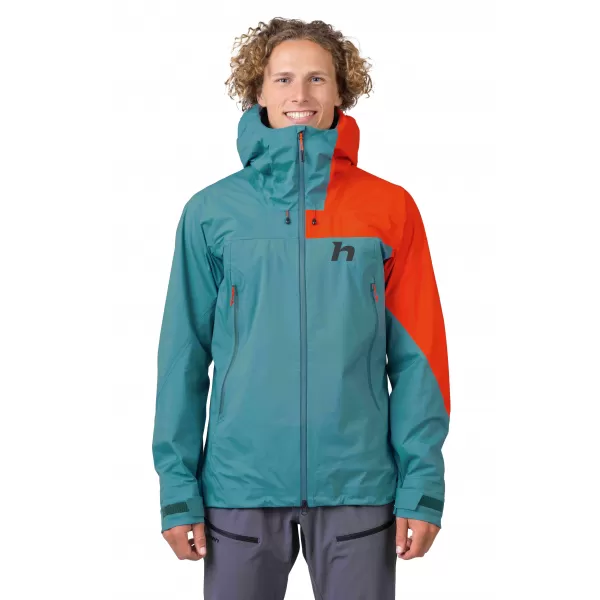  Pánska bunda HANNAH NEXUS BRITTANY BLUE/SPICY ORANGE 