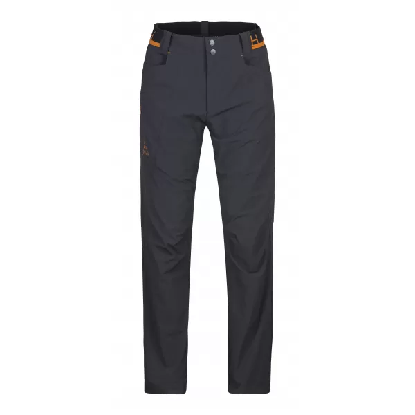  Pánske nohavice HANNAH NIGUEL II ANTHRACITE/ORANGE 