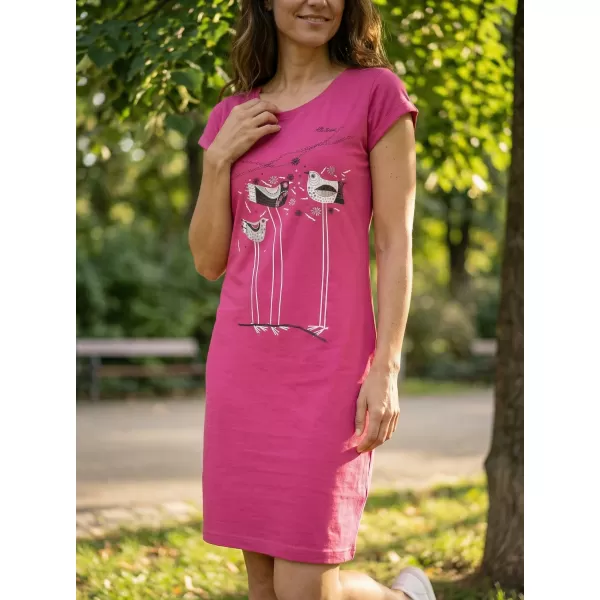  Dámske šaty ALTISPORT ALW043178 PURPUROVÁ 